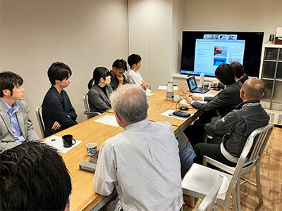 リモートでの勉強会の様子