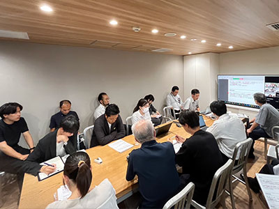 リモートでの勉強会の様子